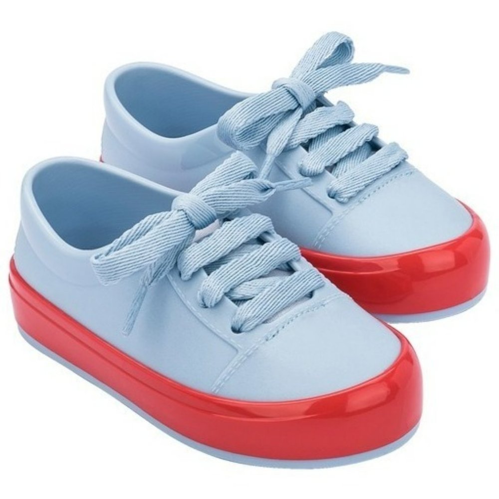 Mini Melissa BLUE Ministreet Shoe Toddler Sneaker NIB